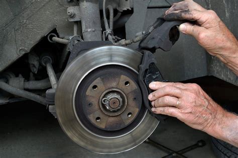 how to test new install brake pads on a car|checking brake pads for wear.